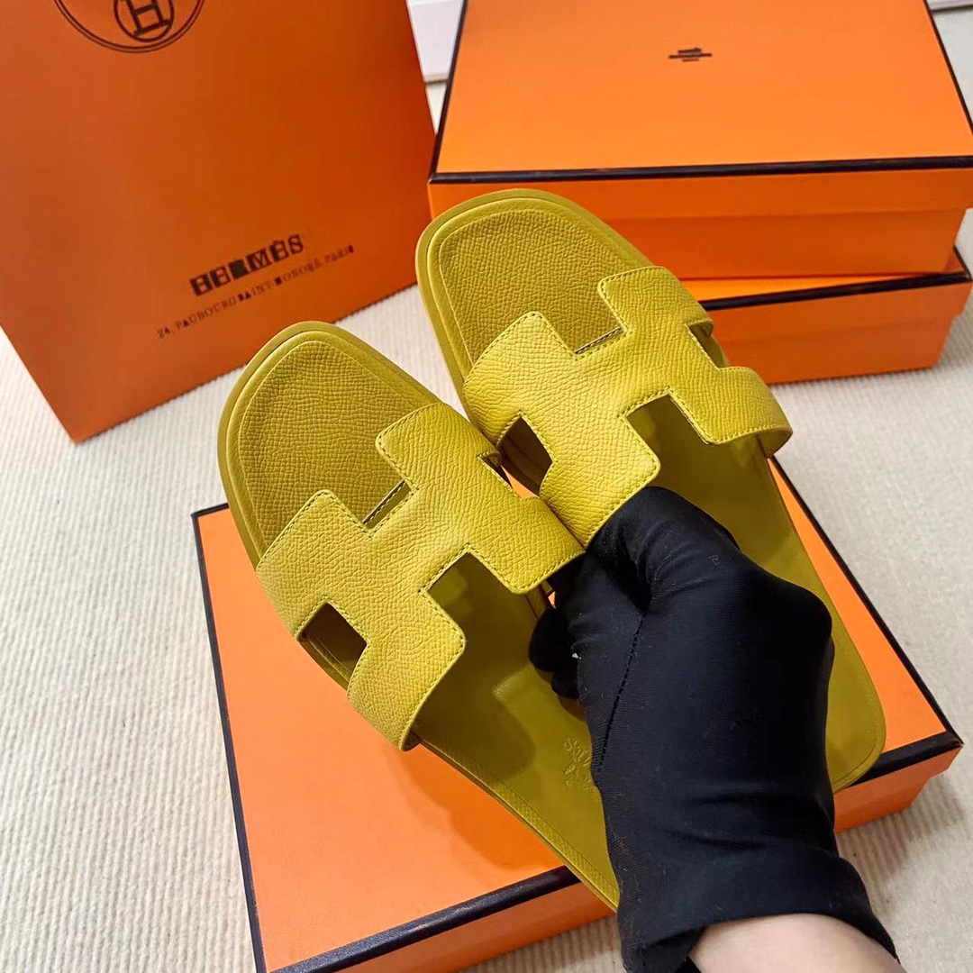 에르메스 올수공 오란 슬리퍼 샌들 앱송 80